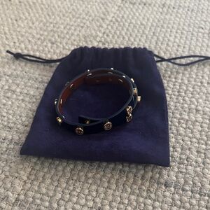 Tory Burch Black and Gold Bracelet